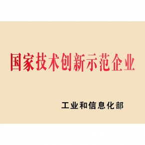 國(guó)家技術(shù)創(chuàng)新示范企業(yè)